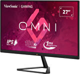 VIEWSONIC VX2779-HD-PRO 27 1MS 180HZ IPS FHD HDMI DP 3KENAR CERCEVESIZ ADAPTIVE SYNC GAMING MONITOR