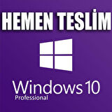 Windows 10 Pro Türkçe 64 bit TR Lisans Key