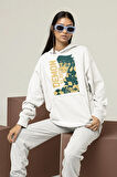 Demon Slayer Anime Karakter Baskılı Unisex Oversize Hoodie