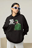 GTA San Andreas Baskılı Unisex Oversize Hoodie