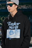 Özel Tasarım Taylor Swift Baskılı Unisex Oversize Şarkıcı Hoodie