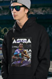 Astra Controller Baskılı Unisex Oversize Vaalorant Hoodie