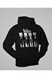 Müzik Grubu The Beatles Baskılı Unisex Oversize Hoodie