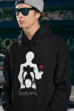 Death Note Baskılı Unisex Oversize Anime Hoodie