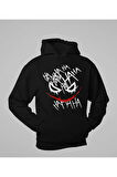 Tasarım Joker Baskılı Unisex Oversize Hoodie