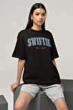 Swiftie Est.1989 Yazılı Unisex Oversize Taylor Swift Tişört