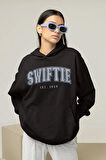 Swiftie Est. 1989 Baskılı Unisex Oversize Taylor Swift Hoodie