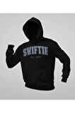 Swiftie Est. 1989 Baskılı Unisex Oversize Taylor Swift Hoodie