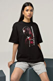 Morales Miles Spider-Man Baskılı Unisex Oversize Marvel Tişört