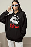 Mortal Kombat Baskılı Unisex Oversize Anime Hoodie