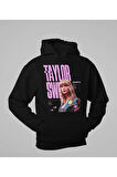 Taylor Swift Midnights Baskılı Unisex Oversize Şarkıcı Hoodie