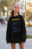 Berserk Anime Karakter Baskılı Unisex Oversize Sweatshirt