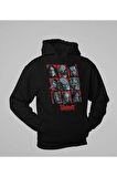 Slipknot Baskılı Unisex Oversize Rock Metal Hoodie