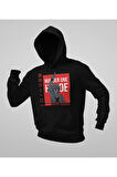 Number One Heroe Baskılı Unisex Oversize Anime Hoodie