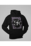 Paranoid Black Sabbath Baskılı Unisex Oversize Rock Metal Hoodie