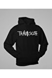 Travis Scott Yazılı Unisex Oversize Hoodie