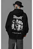 Slipknot Baskılı Unisex Oversize Müzik Grubu Hoodie