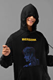 Berserk Anime Dizi Serisi Baskılı Unisex Oversize Hoodie