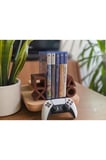 PS5 Logolu CD Stand Rafı, İkonik Tuş Simgeli Oyun Kutusu (CD) Rafı – Stand Organizer
