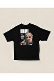 The Family Godfather Film Baskılı Unisex Oversize Tişört