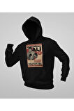 Muhammed Ali Clay Vintage Baskılı Unisex Oversize Efsane Boksör Hoodie