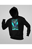 Sage Heal Karakter Baskılı Unisex Oversize Vvalorant Hoodie