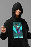 Sage Heal Karakter Baskılı Unisex Oversize Vvalorant Hoodie