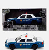 The Walking Dead - Rick Grimes Ford Crown Victoria Şerif Arabası | Jada 1:32 Ölçek