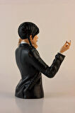 Wednesday Figürü Addams Family Jenna Ortega Wednesday Büstü Kişiye Özel 18cm
