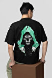 Tasarım Doctor Doomsday Baskılı Unisex Oversize Marvel Karakter Tişört