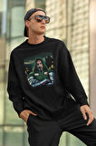 Doctor Doomsday Baskılı Unisex Oversize Marvel Karakter Sweatshirt