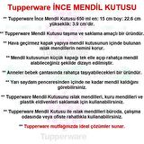 Tupperware Islak Mendil Kutusu