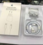 Iphone Uyumlu 11/11 Pro11pro Max- 12/12 Pro 12pro max Hızlı Şarj Aleti Set 20w Adaptör + Usb C