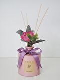 MİSSİ 200 CC ÇİÇEK AKSESUARLI LİLA ŞİŞE WHITE ROSE ODA KOKUSU