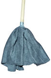 1 Adet Mop 1 Adet Ahşap Sapı ile takım Mikrofiber Vileda Tipi Mop Paspas Gri 