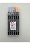 Fineliner 6 Lı Pastel Pvc Kutu 0.4 mm
