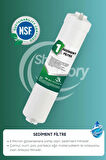 Su Arıtma 6 Filtre 11 Aşama PH Alkalin Filtre Takımı 6 Filtre 11 Aşama Mineral Filtre Set Membransız