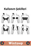 Özel Üretim Ten Rengi Göğüs Sabitleştirici Dikleştirici Şekillendirici Bant Göğüs Destek Bandı 5 M