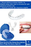 Premium Seri Bruxism Çene Sıkma Diş Gıcırdatma Koruyucu Aparatı Dişlik Gece Plağı Dişlik