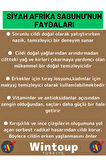 Doğal Siyah Afrika Sabunu Özel Üretim Tüm Cilt Tipleri İçin Uygun 4 Adet 100gr