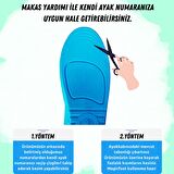 MagicFoot WorkEnergy İş Tabanlığı -Uzun Süreler Ayakta Çalışanlar İçin -High Memory Foam - Ortopedik Tabanlık