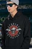 Avenged Sevenfold Baskılı Unisex Oversize Rock Metal Hoodie