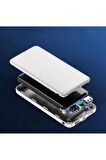 WASHA Çift Usb 10000 Mah Type-c Micro Çıkışlı A Powerbank Taşınabilir Şarj Cihazı WP-1