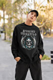 Tasarım Avenged Sevenfold Baskılı Unisex Oversize Sweatshirt