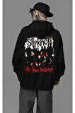 Slipknot All Hope Is Gone Yazılı Unisex Oversize Hoodie