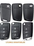 Seat Leon Fr Mk3 Ve Golf 7 Uyumlu Lüks Anahtar Koruma Kılıfı Lütfen Uyumlu Model Resmine Bakınız