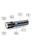 Watton Mini Profesyonel En Güçlü El Feneri Wt-015 (trendtahtakale)