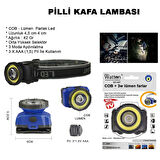 GÜÇLÜ PİLLİ KAFA LAMBASI WATTON WT-607