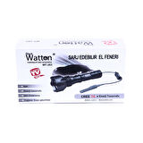Orjinal 600 Lümen Tx6 Şarjlı Özel Avcı Feneri Watton Wt-253
