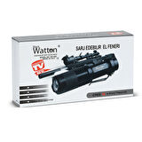Orjinal 800 Lümen T6 Şarjlı EL Feneri Watton Wt-086